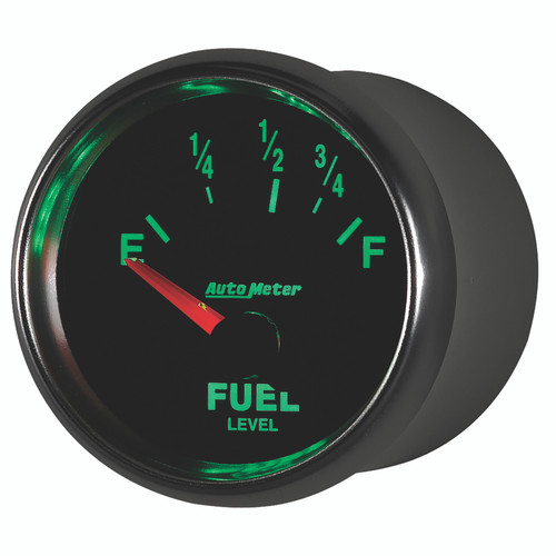 AutoMeter Gauge Fuel Level 2-1/16in. 73 Ohm(e) to 10 Ohm(f) Elec Gs