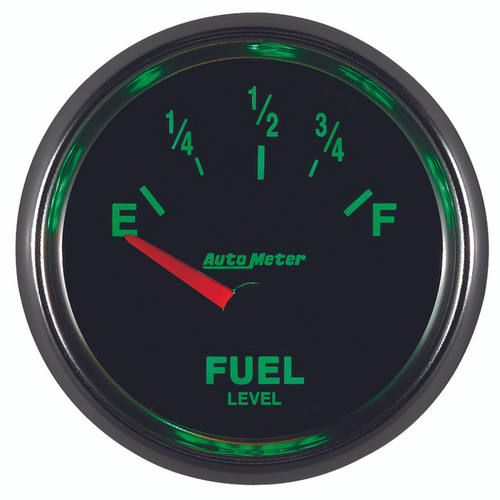 Autometer GS 52mm 0-90 ohms Short Sweep Electronic Fuel Level GM Gauge