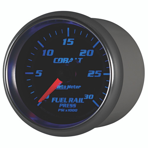 Autometer Cobalt 52mm 0-30,000 PSI F/S Electronic Diesel Fuel Rail Pressure Gauge (Cummins 5.9L)