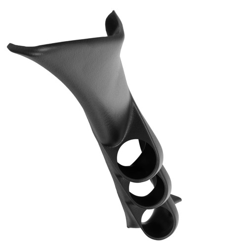 Autometer 00-04 Mazda Protege Black 52mm Triple Pillar