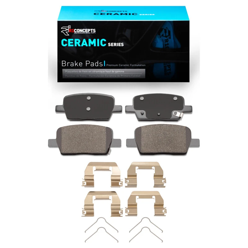 R1 16-24 Buick Enclave Rear Ceramic Brake Pads & Hardware Kit | R1 ...