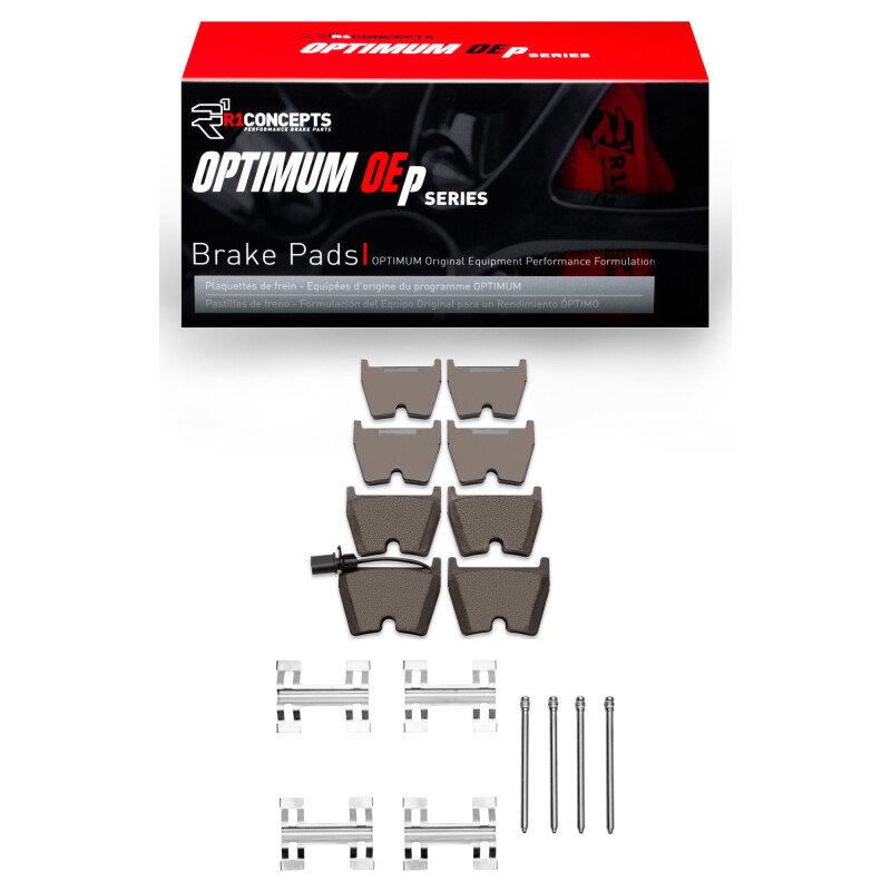 R1 2017-2021 Audi R8 Front R1 Optimum OE Pads & Hardware Kit | R1 ...