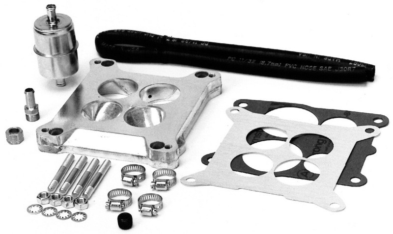 Edelbrock Carb to Q-Jet Adapter Kit Part #2697 for GM and Chrysler Vehicles