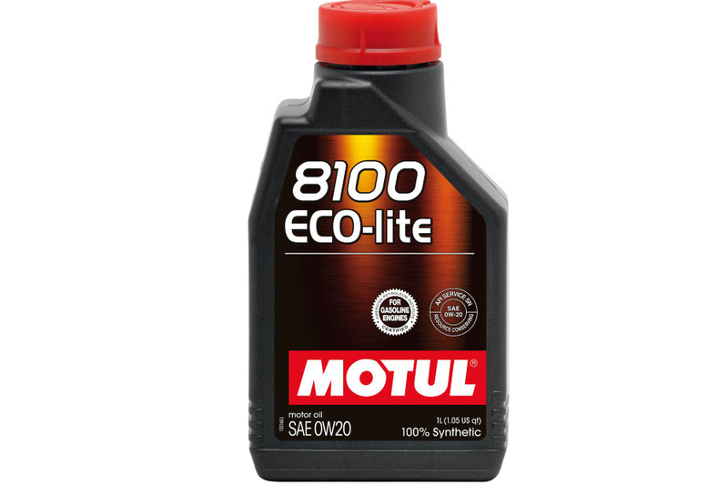 Motul 8100 Eco-Lite (Automotive) 0W-20 Oil 1 Liter Container