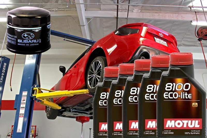 Motul Oil Change Kit for 2013-16 Scion FR-S/BRZ [ZN6/ZC6
