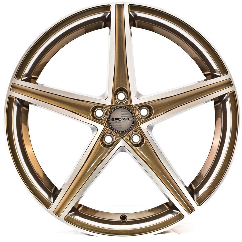 Sporza Topaz Wheel in Gloss Bronze Machined 5x120 (BMW) | ModBargains