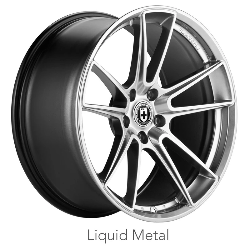 HRE FF04 Flow Form Wheels for Chevy in 20 Inch Liquid Metal