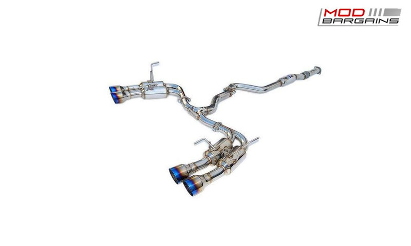 Invidia R400 Gemini Quad Tip Exhaust System for 2015+ WRX|STI