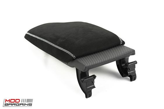 BMW M Performance Alcantara Armrest w/ Carbon Fiber Trim | ModBargains