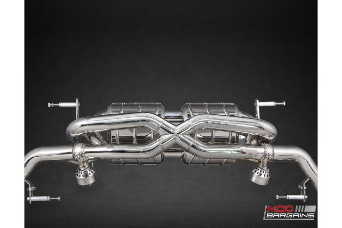 CAPRISTO X-Pipe Exhaust System for post-facelift Audi R8 | ModBargains
