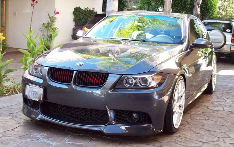 Carbon Fiber Front Lip for 2006-12 BMW 3-Series Sedan [E90] w/M3