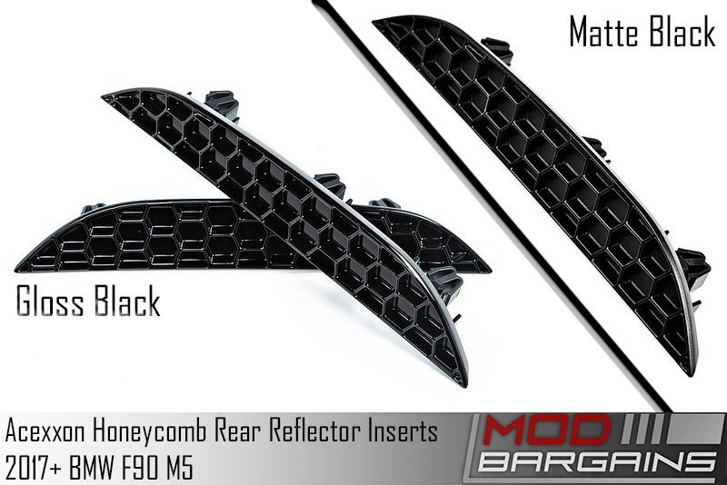 Acexxon F90 M5 (2017+) Honeycomb Rear Reflector Inserts | ModBargains