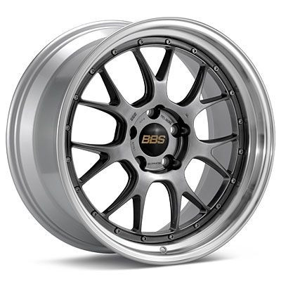 BBS RS-GT Forged Porsche Wheels Diamond Black/Silver | BBS