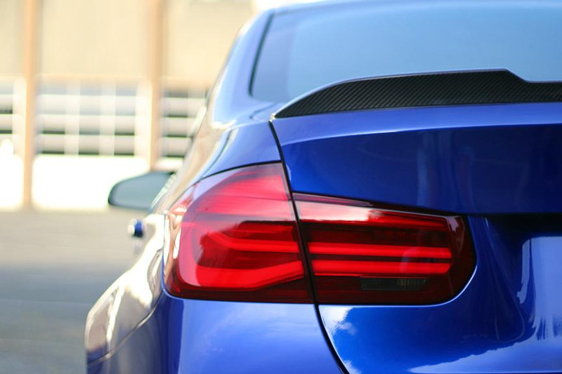 GoldenWrench BLACKLINE Tail Light Overlay Kit for BMW F30 3-Series