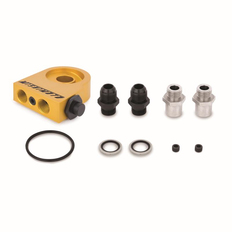 Mishimoto Universal Thermostatic Oil Cooler Kit, 25 Row - MMOC-UHT
