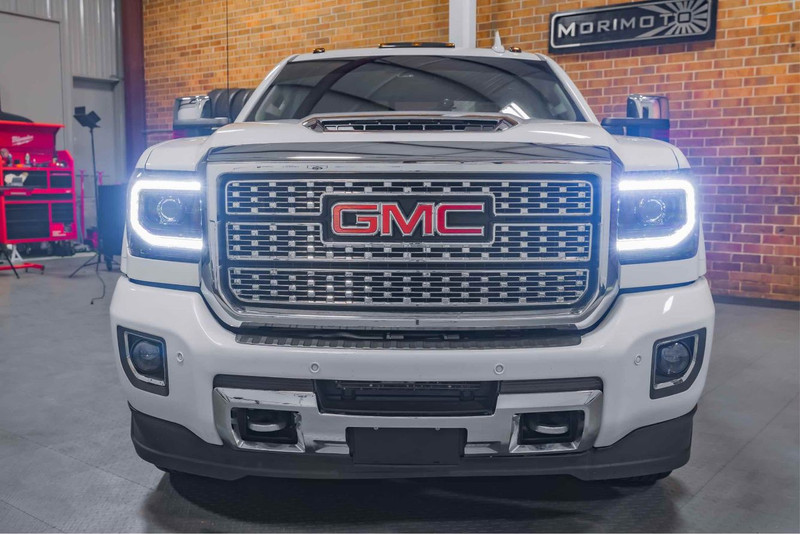 Morimoto XB LED Headlights: GMC Sierra (14-18) (Pair / ASM