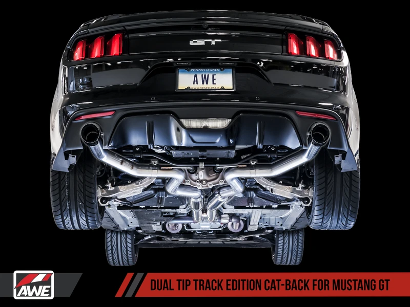 AWE Tuning 3020-33030 — AWE Track Edition Cat-back Exhaust