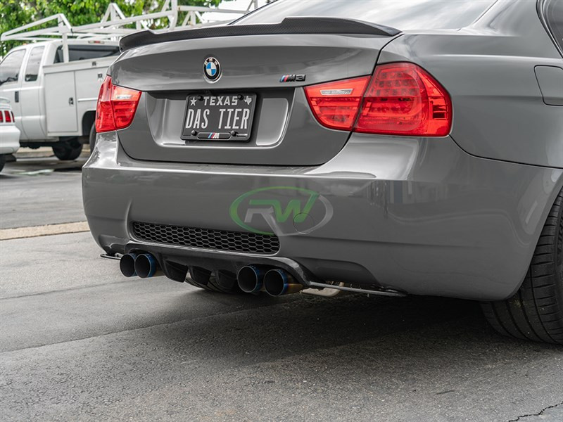 RW Carbon bmwe9xm333 — BMW E90 M3 Hamann Style Carbon Fiber