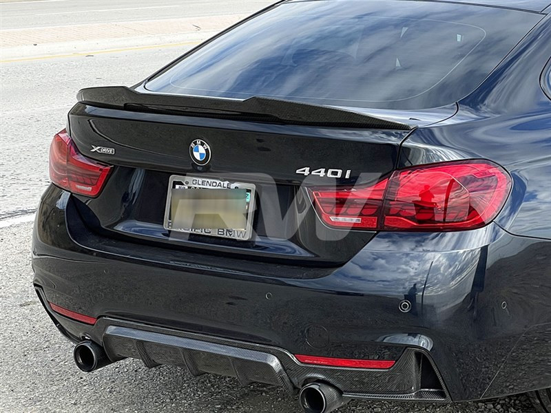 RW Carbon BMW F36 GTX Carbon Fiber Trunk Spoiler - bmwf32044 | RW
