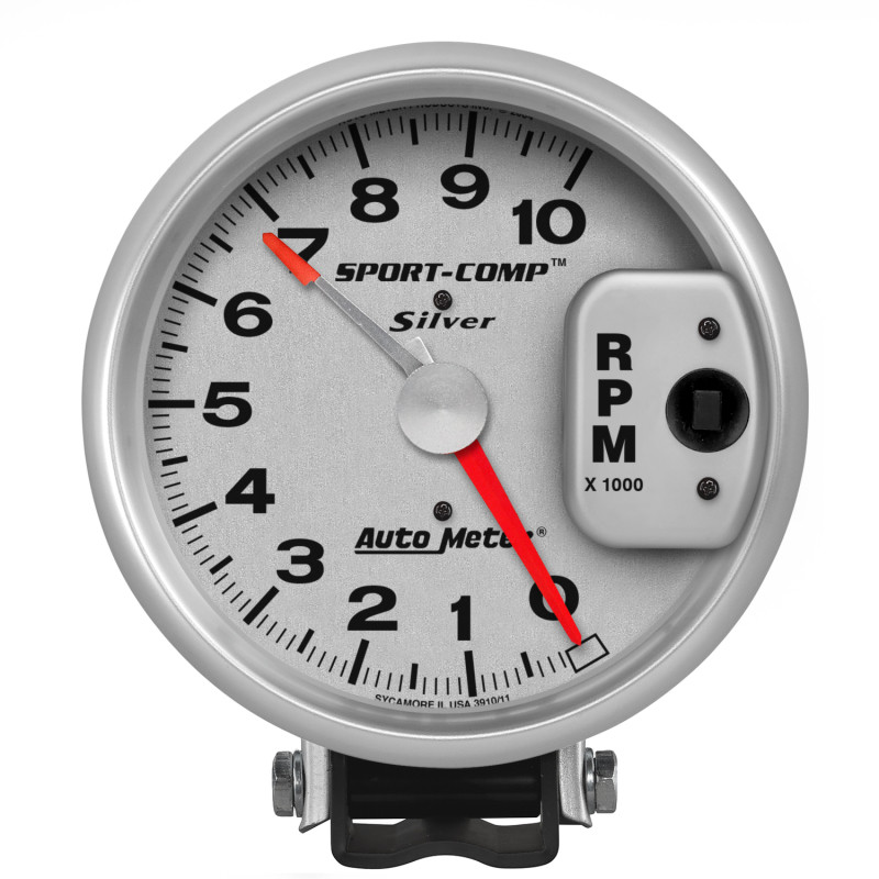 Autometer Ultra-Lite 5 inch 10K RPM w/ Redline Tachometer | AutoMeter ...