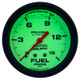 Autometer Ultra-Nite 2-5/8in 15psi Mechanical Glow In The Dark Fuel Pressure Gauge