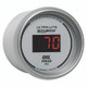 Autometer Ultra-Lite 2-1/16in 100PSI Silver Dial Digital Oil Pressure Gauge w/ Red LED