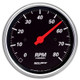 Autometer Designer Black 70-72 Chevelle SS/El Camino Dash Kit 6pc Tach/ MPH/ Fuel/ Oil/ WTMP/ Volt