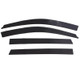 AVS 99-05 BMW 325i Ventvisor Low Profile Deflectors 4pc - Smoke