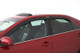 AVS 02-07 Mazda 6 (Excl. 5 Door Wagon) Ventvisor Outside Mount Window Deflectors 4pc - Smoke