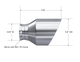 MBRP 15-23 Dodge Charger 5.7L/6.2L/6.4L T304 3in ID / 5in OD Out / 8in Length Angle Cut SS Tip