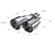 MBRP Universal T304 SS Dual Tip 3.5in OD/2.5in Inlet T5170