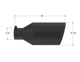 MBRP Universal Tip 8in O.D. Rolled End 4in inlet 18in length Black