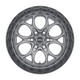 Weld Off-Road W107 20X12 Ledge 6X135 ET-44 BS4.75 Satin Gun / Black Ring 87.1