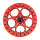Weld Off-Road W906 17X10 Ledge Beadlock 5X127 ET-25 BS4.50 Candy Red / Red Ring 71.5