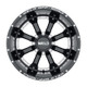 Weld Off-Road W125 20X10 Granada Six 6X135 ET-18 BS4.75 Gloss Black MIL 87.1