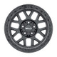 Weld Off-Road W104 17X9.0 Cinch 6X135 6X139.7 ET-12 BS4.50 Satin Black Gloss Black 106.1