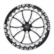 Weld S80 17x10 / 5x4.5 BP / 8.0in. BS (64mm Offset) Black Wheel 3.18 ID (Low Pad) - Single Beadlock