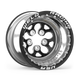 Weld Alpha-1 15x12 / 5x4.75 BP / 3in. BS Black Wheel - Black Double Beadlock MT
