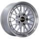 BBS LM 17x7.5 5x130 ET28 CB71.6 Diamond Silver Center Diamond Cut Lip Wheel
