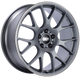 BBS CH-R 20x9 5x120 ET24 Satin Titanium Polished Rim Protector Wheel -82mm PFS/Clip Required