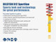 Bilstein B12 1999 BMW 328i Base Convertible Front and Rear Suspension Kit