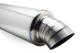 BLOX Racing 3.5in Street Muffler With Turndown Tip