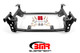 BMR 15+ Ford Mustang GT Lightweight K-Member - Black Hammertone