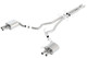 Borla 15-16 Ford Mustang Shelby GT350 5.2L ATAK Cat Back Exhaust (Uses Factory Valence)