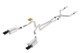 Borla 13-14 Mustang GT/Boss 302 5.0L V8 RWD Single Split Rear Exit ATAK Black Chrome CB Exhaust