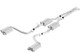 Borla 15-16 Dodge Charger R/T 5.7L No Tip Use Factory Valence Single Split Rear Exit ATAK Exhaust