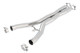 Borla 2014 Chevy Corvette Stingray X-Pipes (Smog Legal Cut and Clamp)