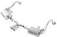 Borla 14-15 Porsche Cayman/Boxster (981) RWD 2Dr Dual Center Rear Exit Catback 4in Tip Exhaust Sys