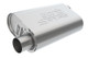 Borla CrateMuffler Mopar BB 383/413/426/440 S-Type 2.5in Offset/Offset 14inx4.35inx9in Oval Muffler
