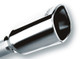 Borla 2.25in Inlet 3.28in x 3.5in Square Rolled Angle Cut x 7.88in Long Exhaust Tip